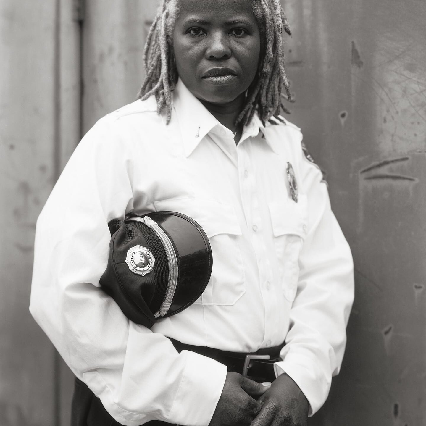 Brenda Perrin, Lieutenant, Cleveland Fire Department. Brenda started at the Cleveland Fire Department 19 years ago, one of the first women to be hired. She has two sons and a brother who also work in the department.