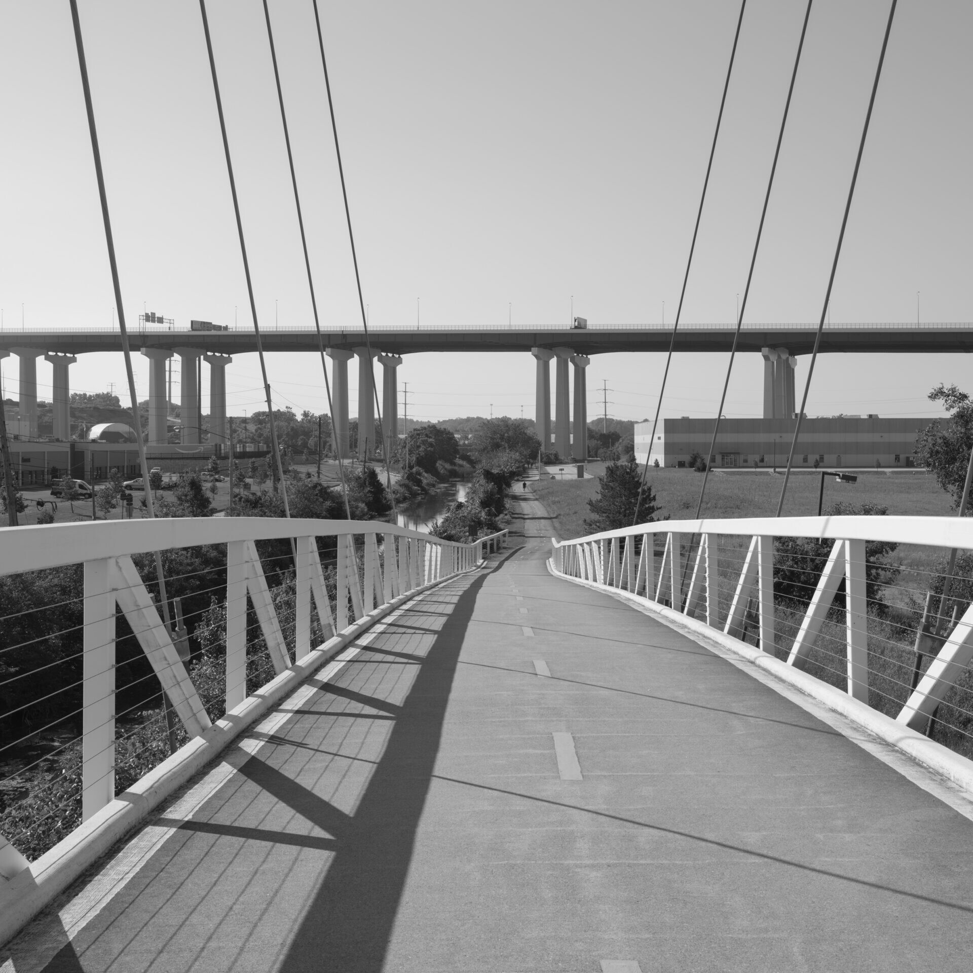 Towpath Pedestrian Bridge